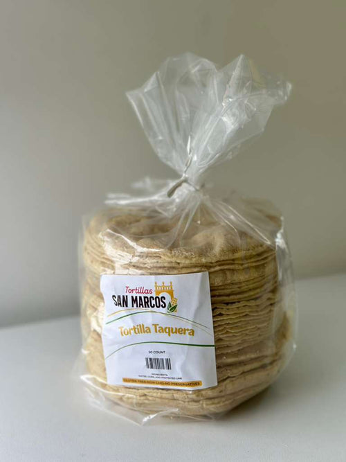 4” Taquera Corn Tortillas – 50 ct (Nixtamalized)